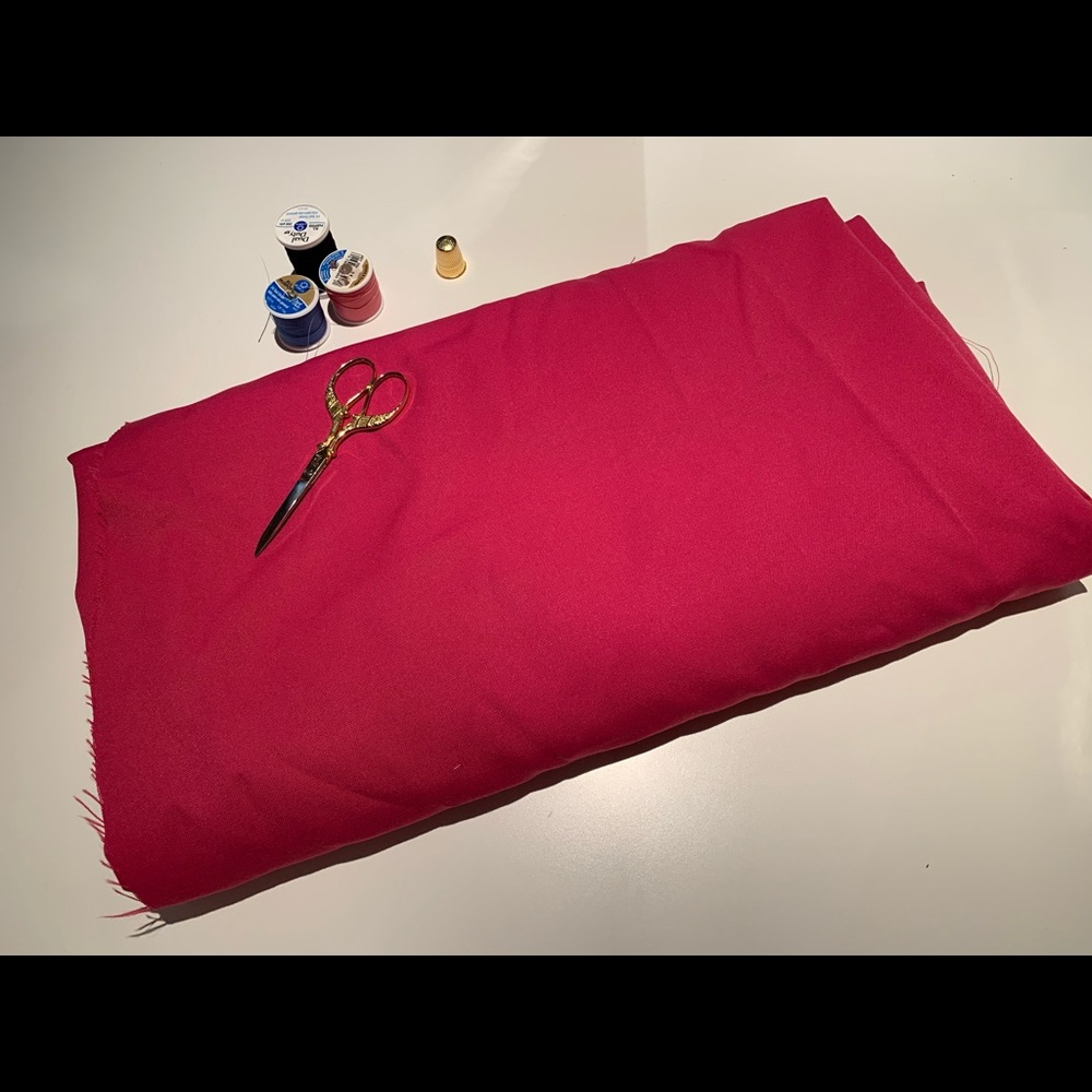 Solid Pink Fabric